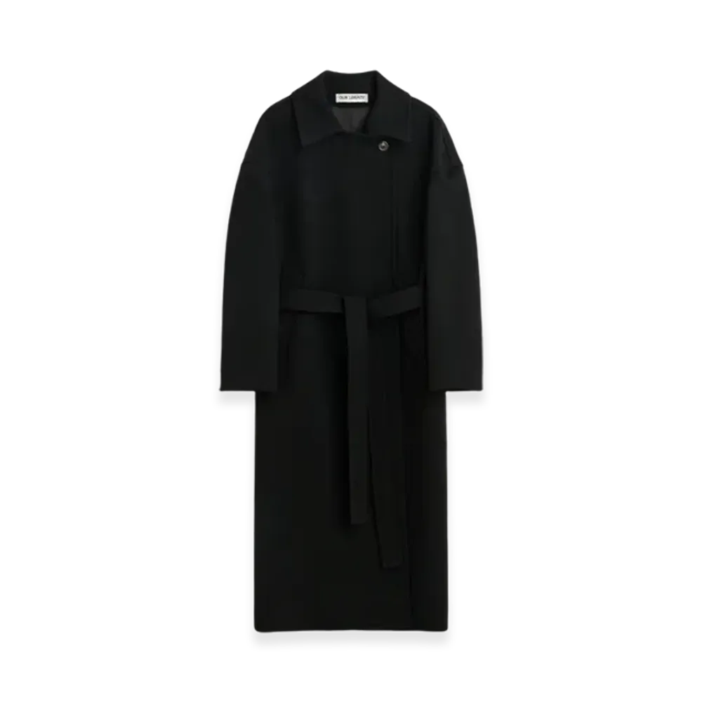 OUR LEGACY Women's Court Coat "Black Jumbo Bedford"