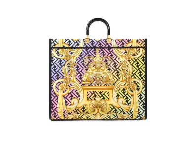 FENDI x Versace Fendace Sunshine Large Tote Bag