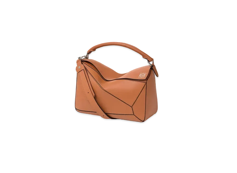 LOEWE Puzzle Bag In Classic Calfskin "Tan"