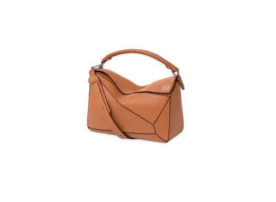 LOEWE Puzzle Bag In Classic Calfskin "Tan"