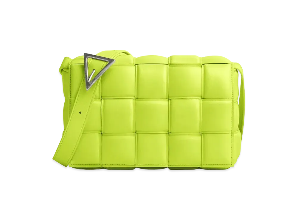 Bottega Veneta Padded Cassette "Acid Kiwi"