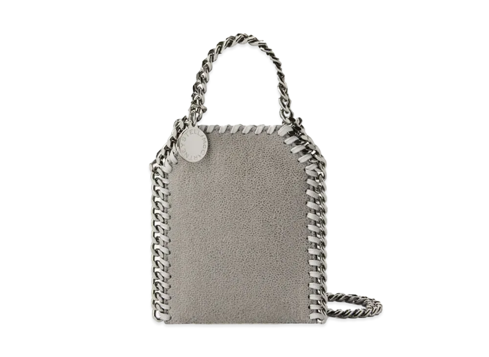 Stella McCartney Falabella Micro Tote "Light Grey"