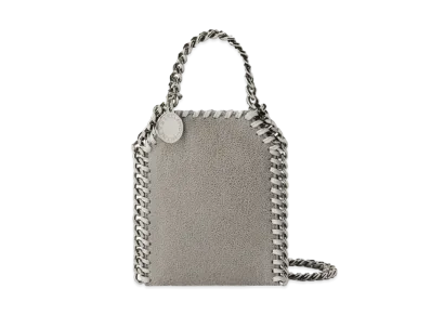 Stella McCartney Falabella Micro Tote "Light Grey"