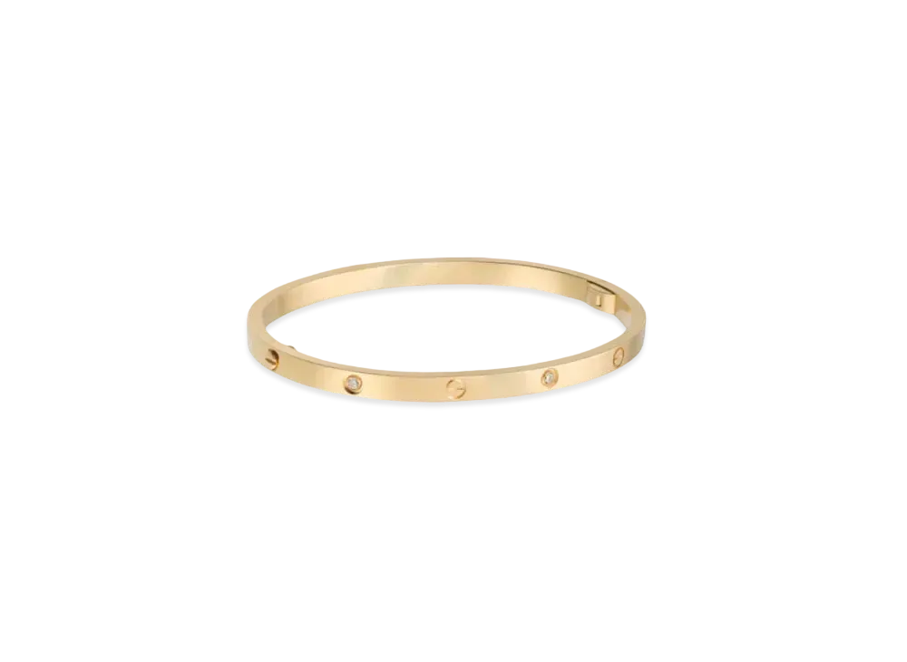Cartier Love Bracelet, Small Model, 6 Diamonds
