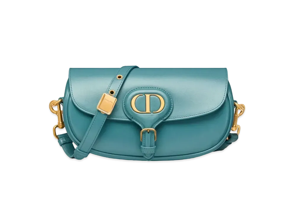 Dior Dior Bobby East-West Bag Box Calfskin "Azur Blue"