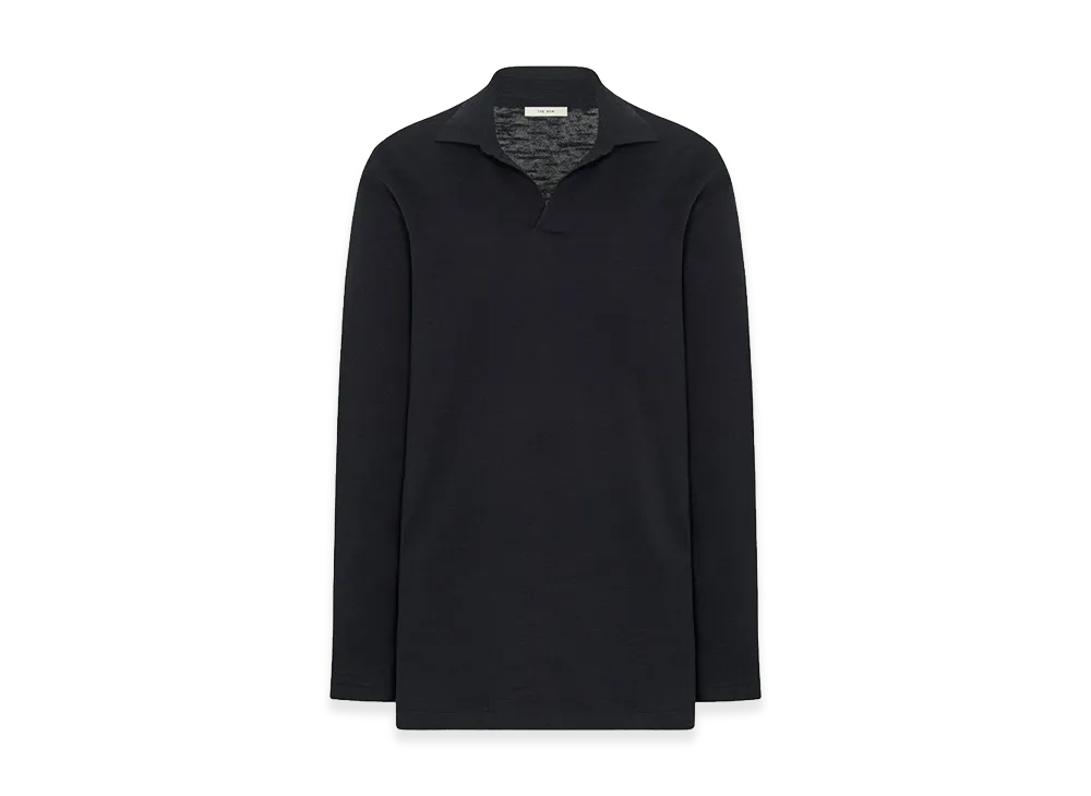 The Row Women's Niosa Cotton and Linen Tops "Black"