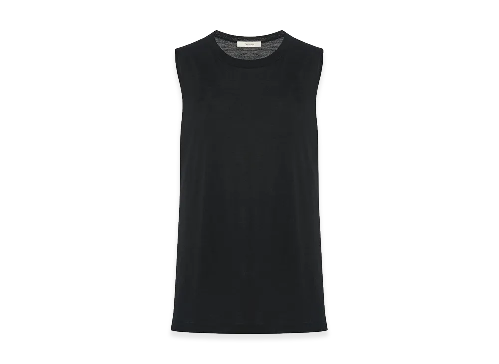 The Row Women's Nezra Wool Tops "Black"