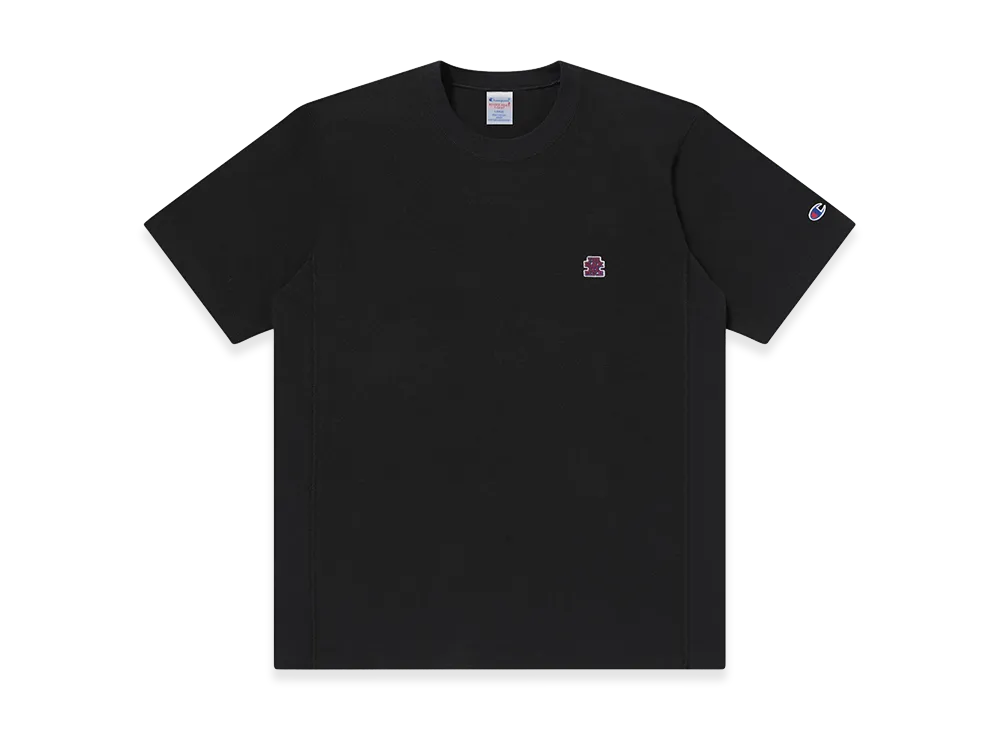 BlackEyePatch x Champion Small OG Label Reverse Weave S/S Tee "Black"