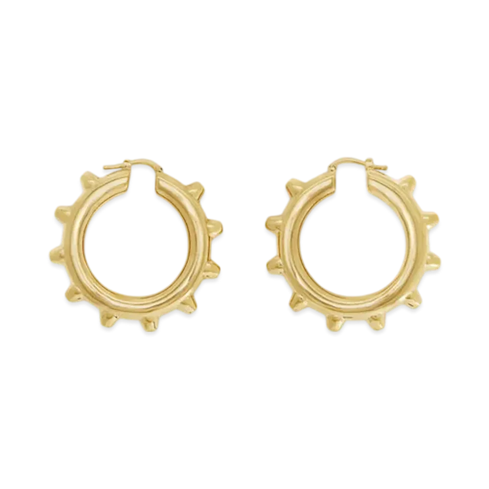 Jil Sander Earrings "Gold"