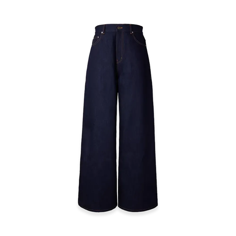 FEELS. Wide Straight Denim "Indigo"