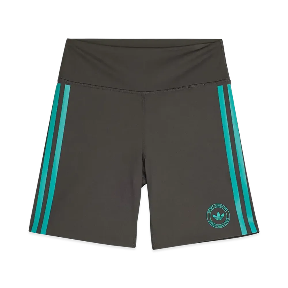 adidas x Sporty & Rich Short Leggings "Carbon"