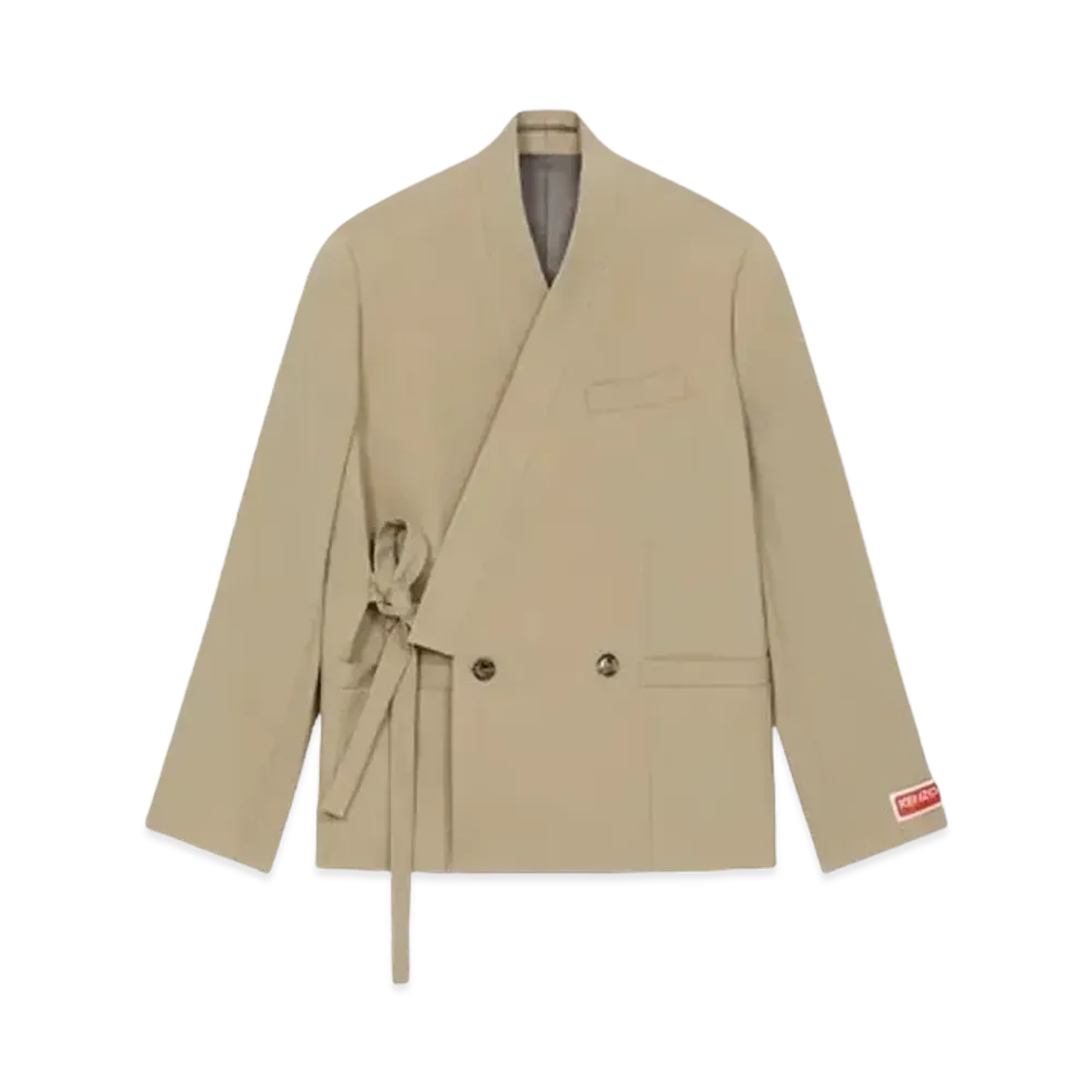 KENZO KIMONO Blazer "Dark Beige"
