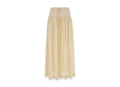 The Row Women's Cotton Berenice Wide-Leg Pant "Yellow/Cream"