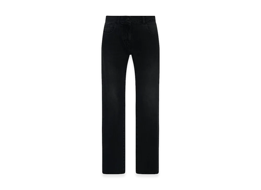 The Row Women's Booker Cotton Jeans "Black"