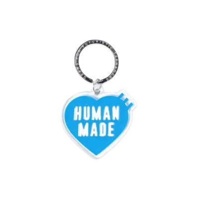 HUMAN MADE Heart Keyring "Blue"