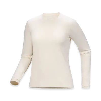 ARC'TERYX Women's Taema Thermal Crew LS "Arctic Silk Heather" X000010258