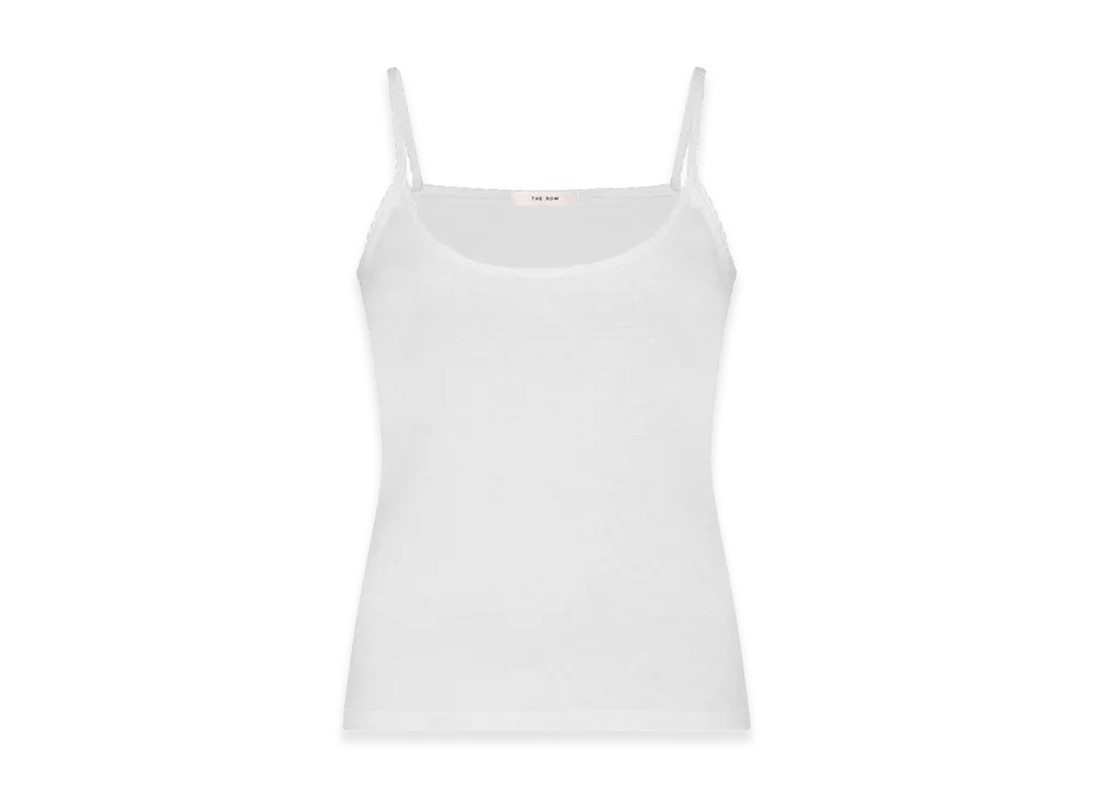 The Row Women's Denzel Cotton Tank Top "White"