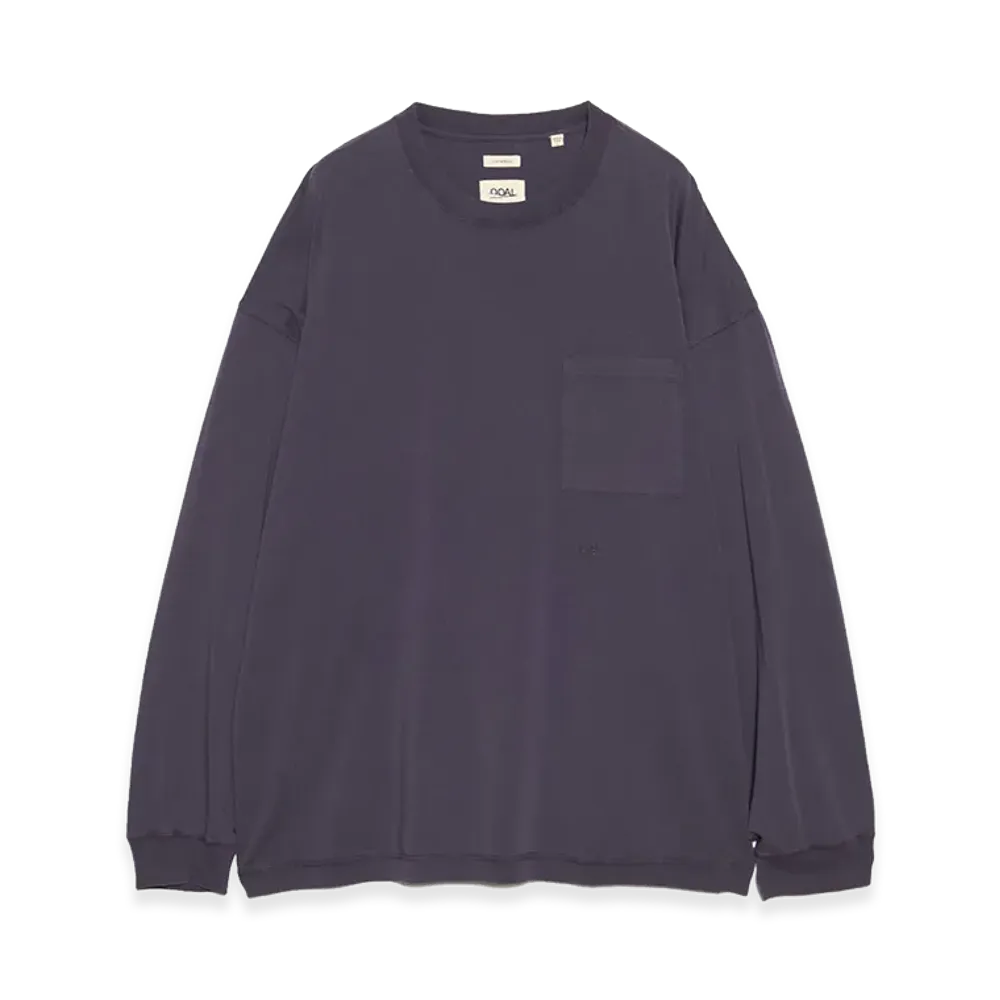 nanamica OOAL L/S Pocket Tee "Vintage Navy"