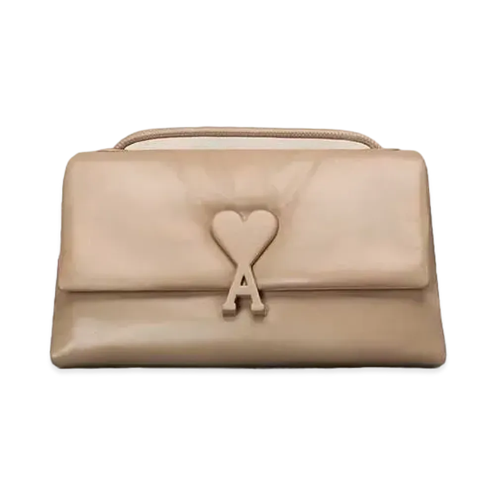 AMI PARIS Voulez-Vous Bag "Light Beige"