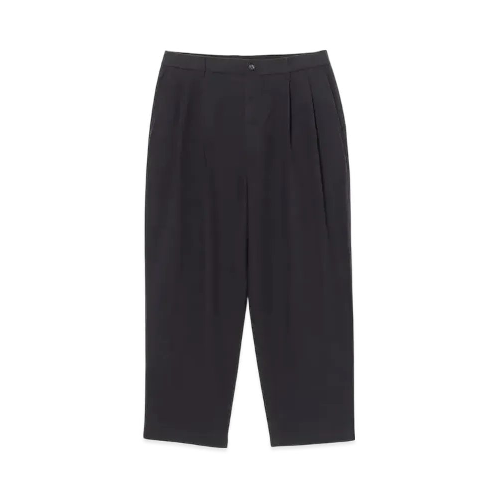 BEAMS Dungarees 2 Pleat Slacks "Black"