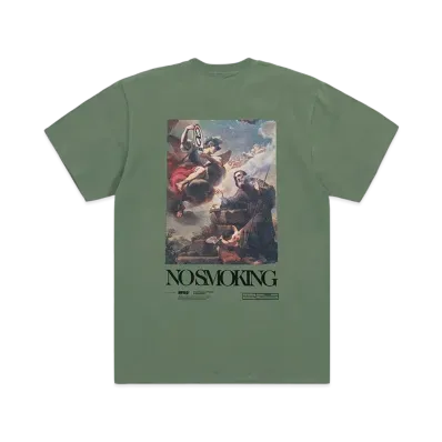FR2 No Smoking Art T-Shirt "Green"