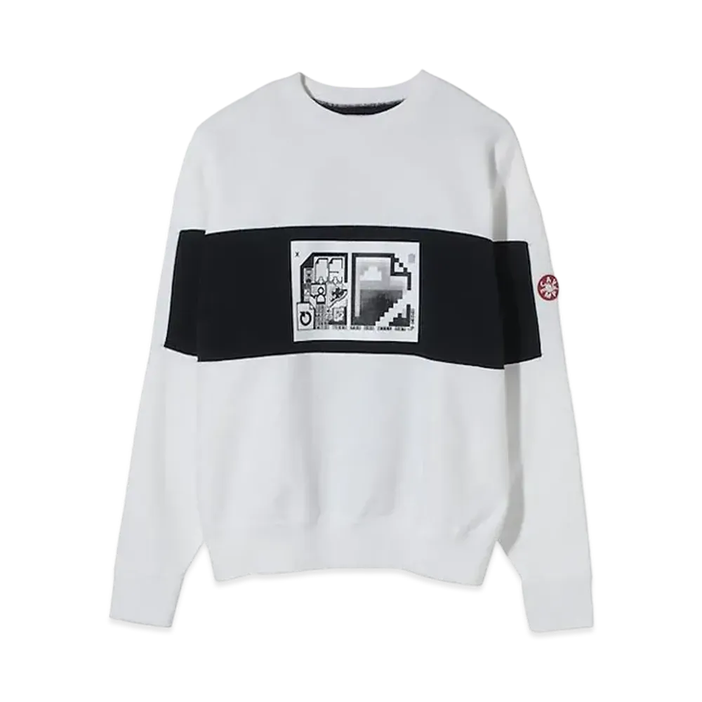 Cav Empt (C.E) MD DOCUMENT CREW NECK "White"