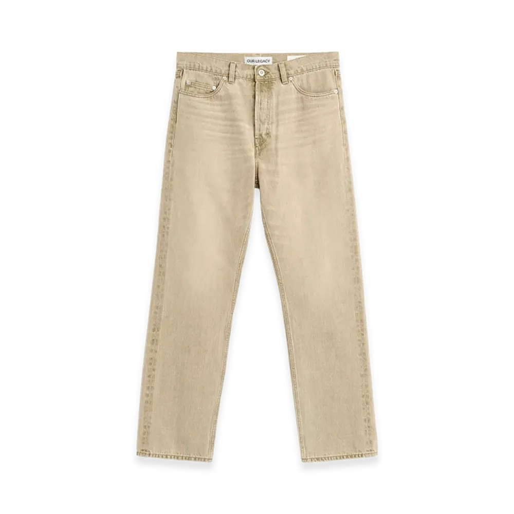 OUR LEGACY First Cut "Olive Breeze Wash"