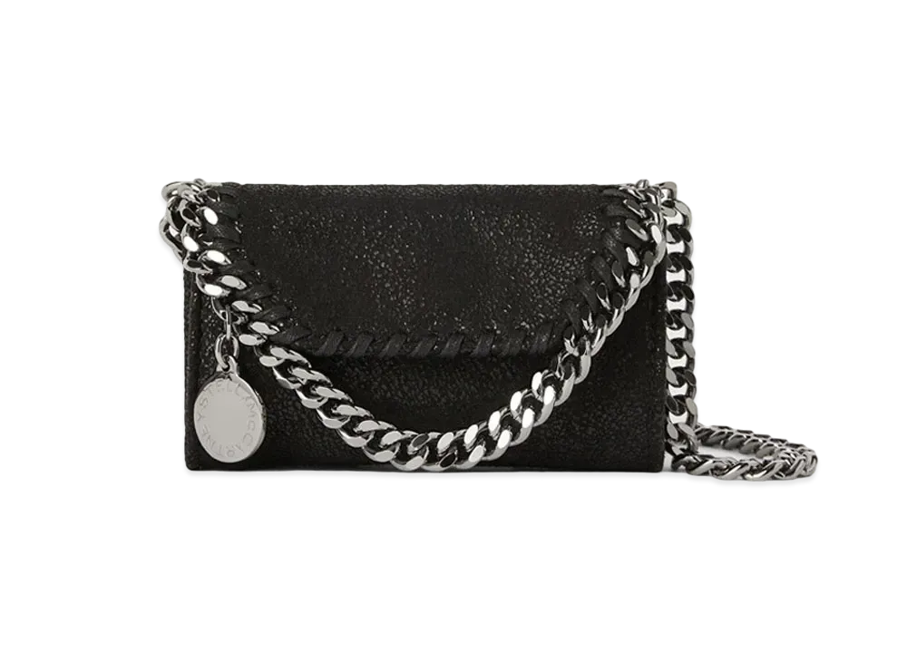 Stella McCartney Falabella Micro Crossbody Bag "Black"
