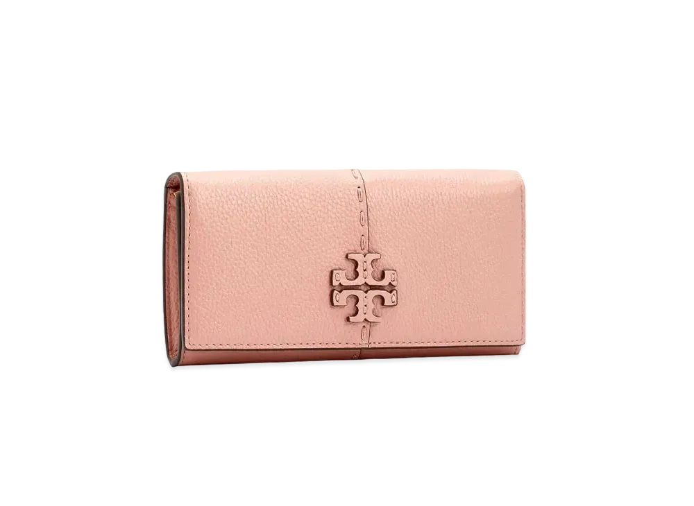TORY BURCH Mac Glow Envelope Wallet "Meadowsweet"