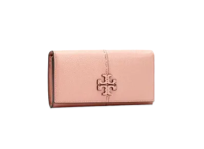 TORY BURCH Mac Glow Envelope Wallet "Meadowsweet"