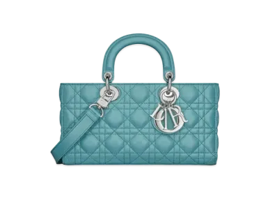 Dior Lady D-Joy Bag Cannage Lambskin "Azur Blue"