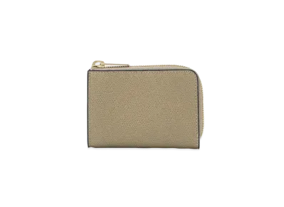 Valextra Zip Key Holder "Oyster Gray"
