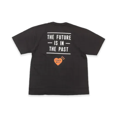 HUMAN MADE Stores Exclusive Heart Pocket T-Shirt Shibuya Parco "Black/Orange"