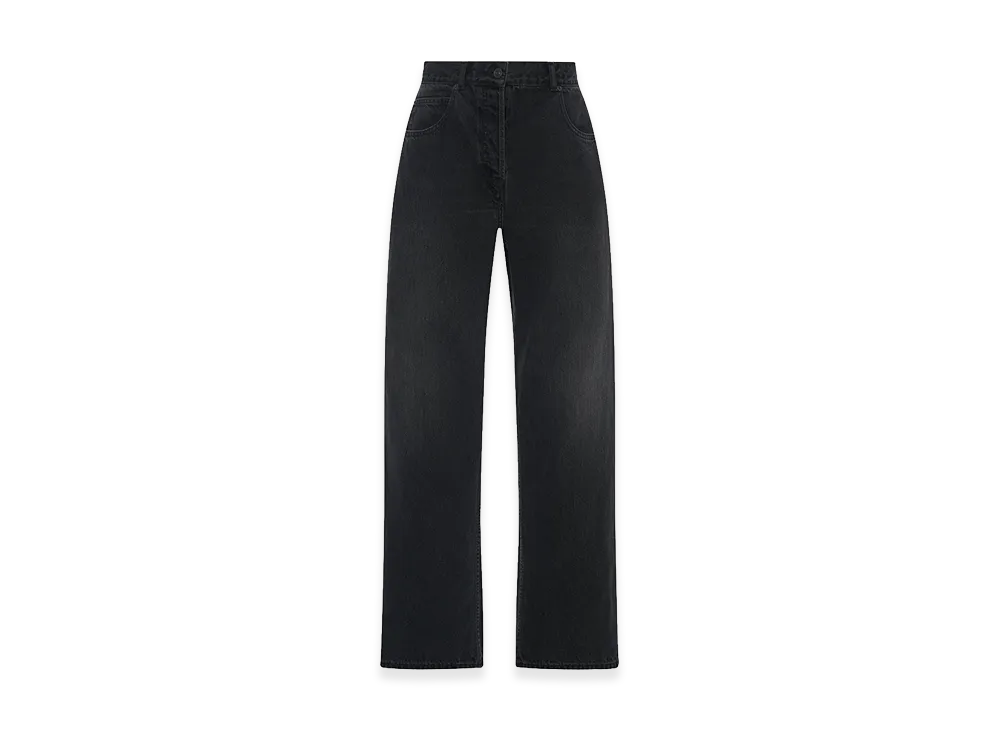 The Row Women's Finbar Cotton Jeans "Black"