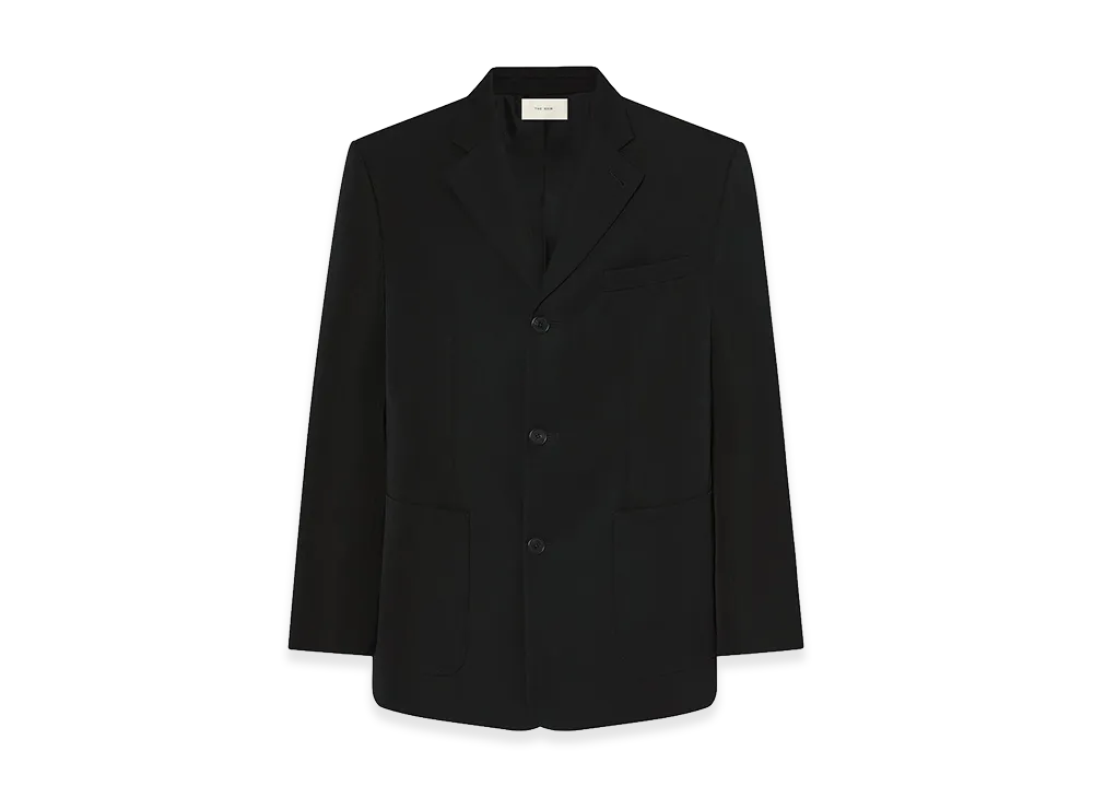 The Row Caelum Virgin Wool Jacket "Black"