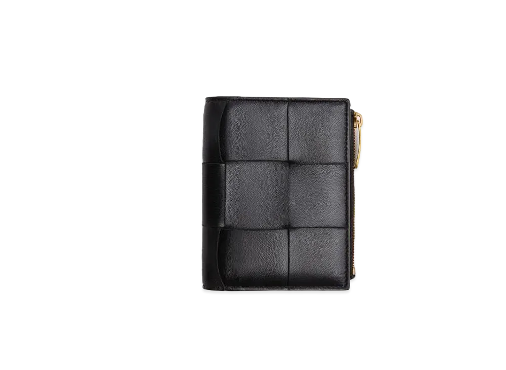 Bottega Veneta Bifold Flap Wallet "Black"