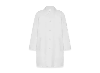 The Row Women's Hawkins Cotton Coat "Off White"