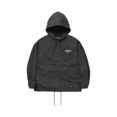 NEIGHBORHOOD Hooded Shirt LS "Gray"
