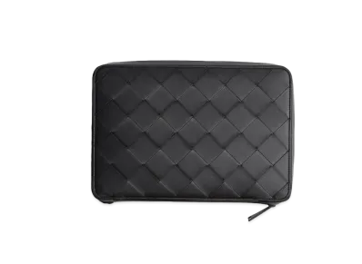 Bottega Veneta Travel Organizer "Black Orange"