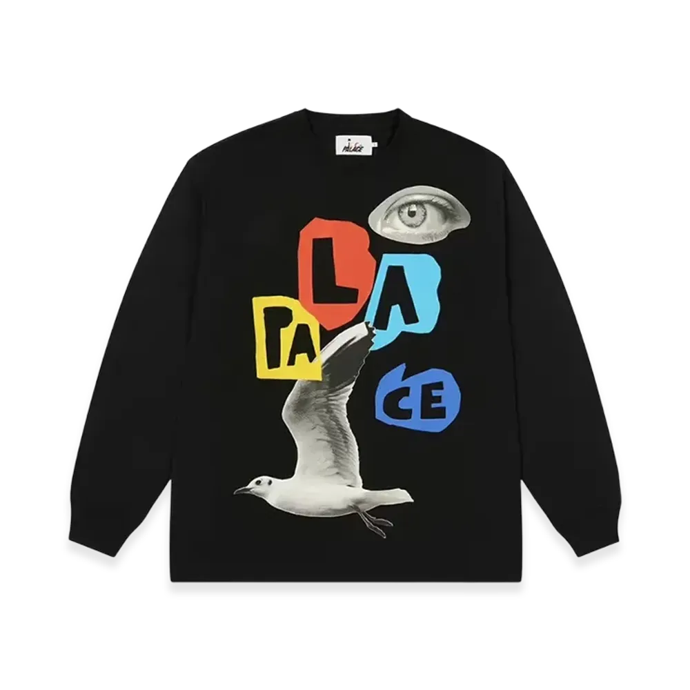 PALACE x JCC+ Long Sleeve "Black"