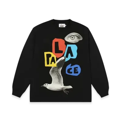PALACE x JCC+ Long Sleeve "Black"
