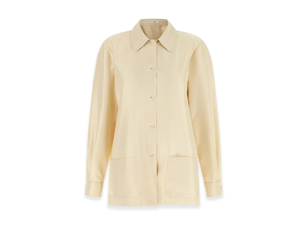 The Row Women's 'Lucetta' Shirt "Beige"