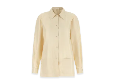 The Row Women's 'Lucetta' Shirt "Beige"