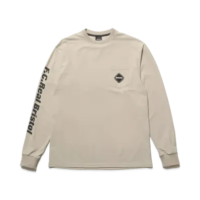 F.C.Real Bristol Authentic Team L/S Pocket Top "Beige"
