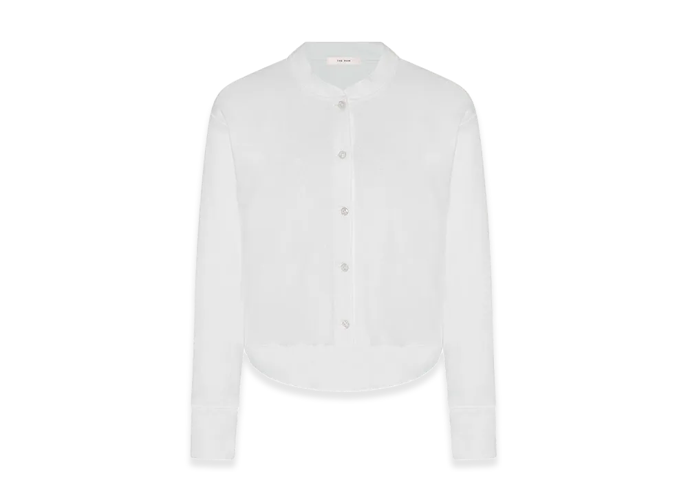 The Row Women's Gano Cotton Tops "White"