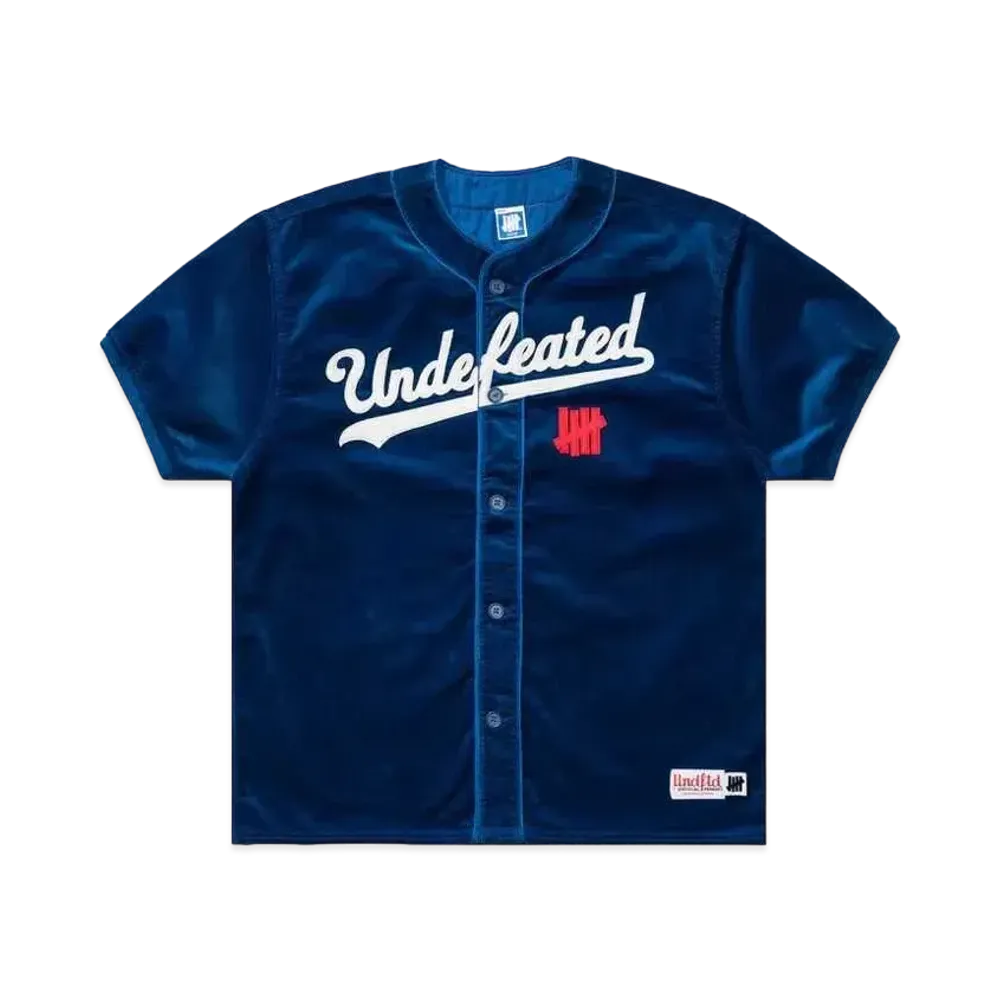 UNDEFEATED Cord S/S Baseball Jersey "Blue"