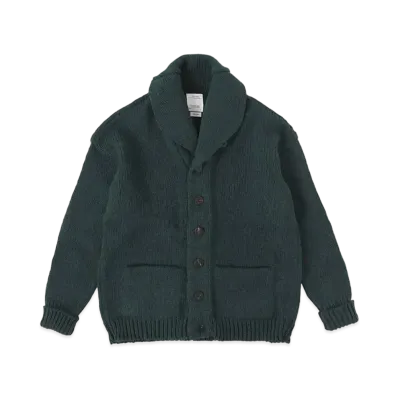 visvim Cowichan Hand-Knit "Green"