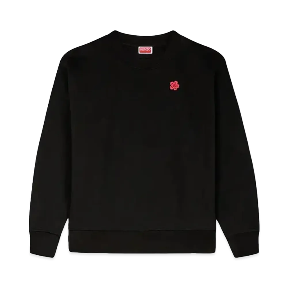 KENZO 'BOKE FLOWER' Classic Embroidery Sweat "Black"