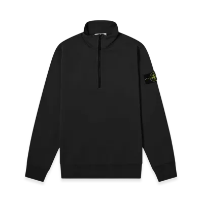 Stone Island 61951 Half Zip Sweatshirt - 21SS "Black"