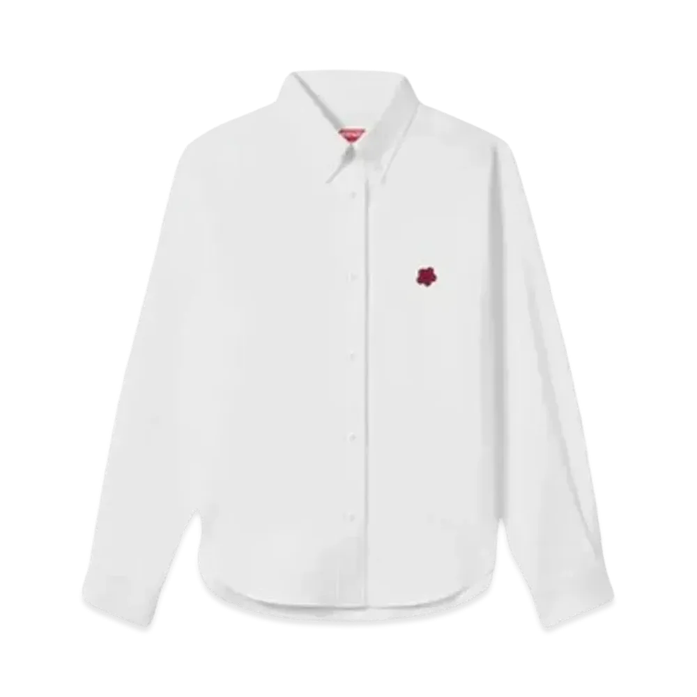 KENZO 'BOKE FLOWER' Embroidery Fit Shirt "White"